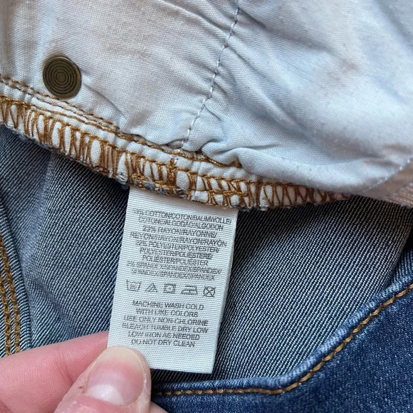 Free People Dark Wash Mid-rise Ankle Super Skinny Jeans 26 Women’s - Picture 12 of 13